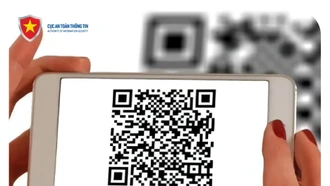 Lừa đảo quét QR trên bưu phẩm có thẻ cào trúng thưởng