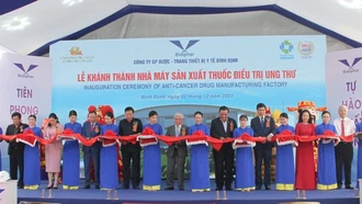 Khánh thành nhà máy sản xuất thuốc điều trị ung thư quy mô lớn nhất Việt Nam