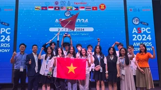 Việt Nam giành thành tích cao tại Cuộc thi Dự án Khoa học ASEAN lần thứ 10