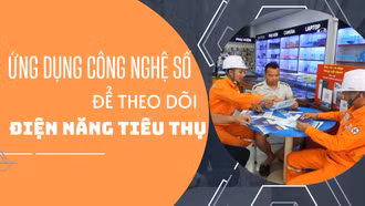 Ứng dụng công nghệ số để theo dõi điện năng tiêu thụ