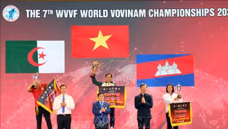 Việt Nam nhất toàn đoàn tại Giải vô địch Vovinam thế giới lần VII