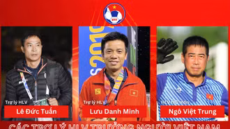Bổ nhiệm các trợ lý huấn luyện viên người Việt tham gia Ban huấn luyện đội tuyển quốc gia và U23