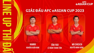 Đội tuyển eFootball Việt Nam sẵn sàng tranh tài tại eAsian Cup 2023