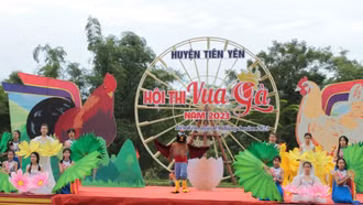 Độc, lạ cuộc thi "Vua gà", "Hoa hậu gà" ở nơi ngã ba biên giới