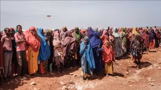 Trên 58 triệu người đối mặt tình trạng mất an ninh lương thực ở vùng Sừng Lớn của châu Phi