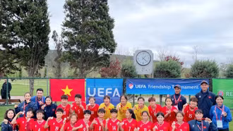 U16 nữ Việt Nam thắng trận đấu cuối cùng tại giải giao hữu quốc tế của UEFA