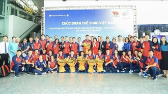 Đoàn Thể thao Việt Nam lên đường tranh tài tại ASIAD 19