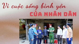 Vì cuộc sống bình yên của Nhân dân