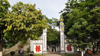 Tháp Bút - Đài Nghiên, công trình kiến trúc, văn hóa độc đáo tại Hồ Gươm