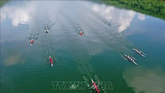 Trên 110 vận động viên tranh tài Giải Rowing máy vô địch Quốc gia năm 2023