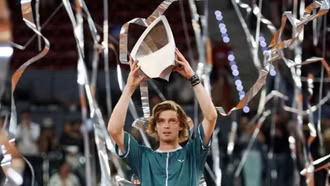Andrey Rublev vô địch Madrid Open 2024