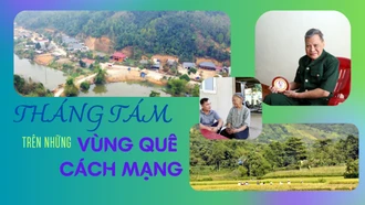 Tháng Tám trên những vùng quê cách mạng