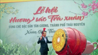 Tôn vinh cây chè qua Lễ hội "Hương sắc Trà Xuân"