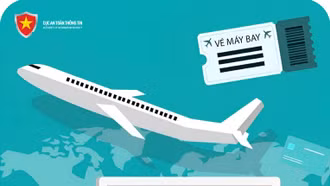 Cảnh giác với thông tin lừa đảo trực tuyến mua vé máy bay giá rẻ, việc làm thêm dịp Tết