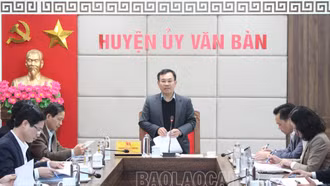 Công tác xây dựng Đảng của Văn Bàn đạt nhiều kết quả quan trọng