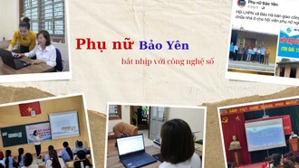 Phụ nữ Bảo Yên bắt nhịp với công nghệ số