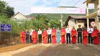 Khánh thành công trình chào mừng đại hội đại biểu hội nông dân các cấp nhiệm kỳ 2023 - 2028