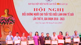 Biểu dương người cao tuổi làm kinh tế giỏi giai đoạn 2018 - 2023