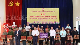 Khởi công và khánh thành các công trình chào mừng Đại hội đại biểu Ủy ban Mặt trận Tổ quốc Việt Nam các cấp nhiệm kỳ 2024 – 2029