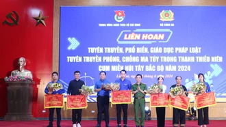 Liên hoan tuyên truyền, phổ biến, giáo dục pháp luật trong thanh thiếu niên cụm miền núi Tây Bắc Bộ năm 2024