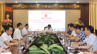 Giao ban công tác kiểm tra, giám sát quý I