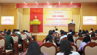 Hội nghị tập huấn nghiệp vụ công tác lịch sử Đảng