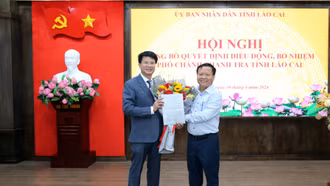 Bổ nhiệm Phó Chánh Thanh tra tỉnh Lào Cai 