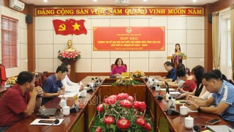 Họp báo thông tin về Đại hội đại biểu Hội Nông dân tỉnh nhiệm kỳ 2023 – 2028