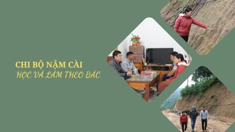 Chi bộ Nậm Cài học và làm theo Bác