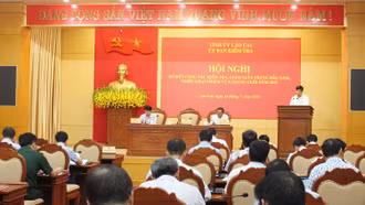 Ủy ban Kiểm tra Tỉnh ủy sơ kết công tác 6 tháng đầu năm