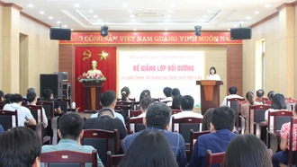 81 học viên hoàn thành lớp bồi dưỡng lý luận chính trị cho đảng viên mới