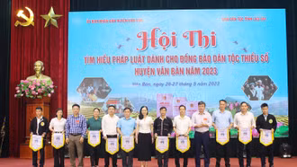 Hội thi tìm hiểu pháp luật dành cho đồng bào dân tộc thiểu số