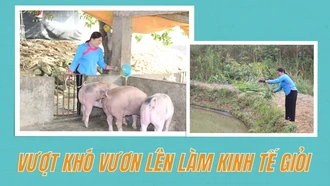 Vượt khó vươn lên làm kinh tế giỏi