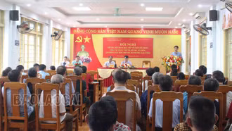 Ủy ban MTTQ Việt Nam thành phố Lào Cai đối thoại với Nhân dân phường Nam Cường