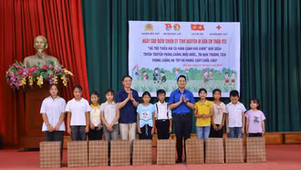 Bát Xát: Hưởng ứng Ngày cao điểm Chiến sĩ tình nguyện