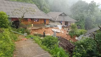 8 nhà dân huyện Bát Xát bị ảnh hưởng do mưa to cục bộ