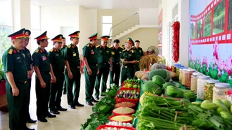 Trung đoàn 254 hoàn thành xuất sắc Hội thi “Xây dựng đơn vị nuôi quân giỏi, quản lý quân nhu tốt” năm 2023