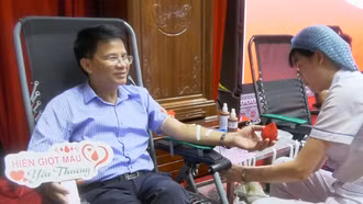 Bắc Hà: Gần 1.000 người tham gia hiến máu tình nguyện