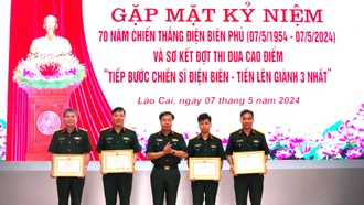 Bộ Chỉ huy Quân sự tỉnh: Gặp mặt kỷ niệm 70 năm Chiến thắng Điện Biên Phủ