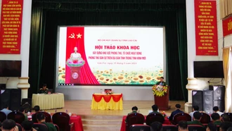 Bộ CHQS tỉnh tổ chức hội thảo khoa học xây dựng khu vực phòng thủ trong tình hình mới