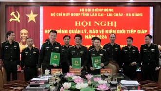 Bộ đội Biên phòng tỉnh Lào Cai, Hà Giang, Lai Châu hiệp đồng bảo vệ biên giới