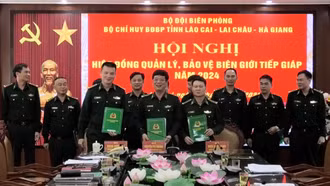 Bộ đội Biên phòng tỉnh Lào Cai, Hà Giang, Lai Châu hiệp đồng bảo vệ biên giới