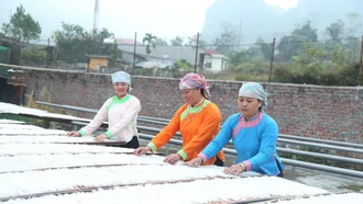 Làng nghề truyền thống ở Lào Cai vào mùa sản xuất tết