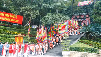 Lễ hội Đền Hùng 2023 - nơi hội tụ và kết tinh những giá trị di sản văn hóa Việt Nam