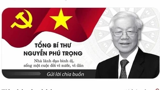 Người dân gửi lời chia buồn, tri ân Tổng Bí thư Nguyễn Phú Trọng trên Sổ tang điện tử VNeID