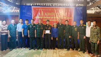 Hỗ trợ kinh phí sửa chữa nhà cho nạn nhân da cam