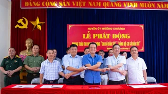 Mường Khương: Phát động phong trào thi đua xây dựng “Chi bộ bốn tốt”, “Đảng bộ cơ sở bốn tốt”