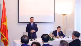 Chủ tịch nước Võ Văn Thưởng gặp mặt kiều bào và những người bạn Italy thân thiết với Việt Nam