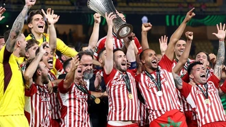 Vô địch Europa Conference League, Olympiakos lập nhiều kỷ lục