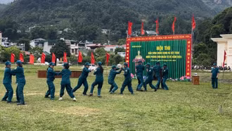 Bế mạc Hội thao quốc phòng – an ninh huyện Si Ma Cai năm 2024